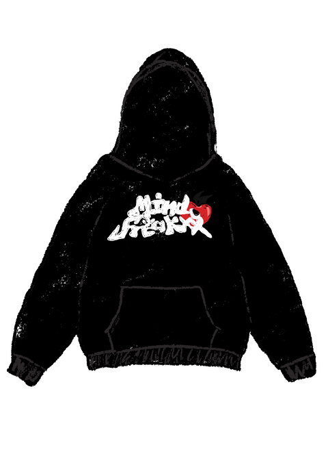 WANDER MORBI LOGO HOODIE (BLACK)