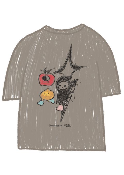 FREAKSTAR RIFT TEE BY NOTHINGWEJUN (KHAKIS)