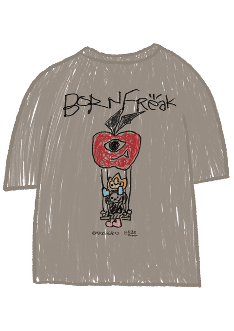 OFFWORLD JOURNEY TEE BY NOTHINGWEJUN (KHAKIS)