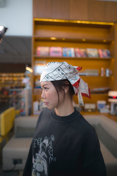 19+ SUDOKU SILK BANDANA