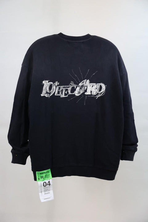 EYES ON THE PRIZE JOURNAL PULLOVER (ACID WASH BLACK)