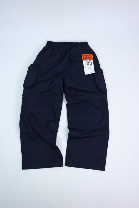 XPLORER PARACHUTE CARGO PANTS - X1 (MIDNIGHT BLUE)