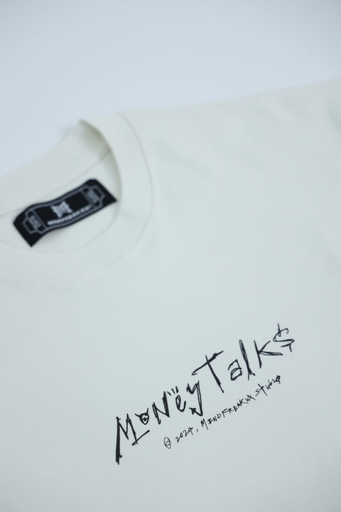 MONEYTALKS OVERSIZED TEE (OFF-WHITE)