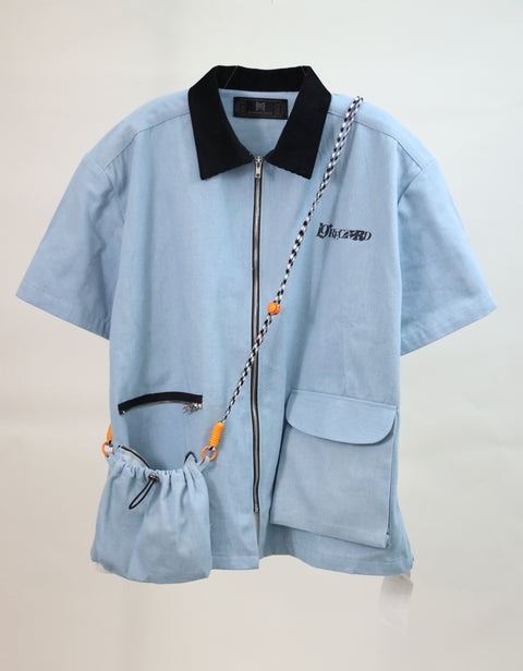 19+ DETACHABLE POCKET DENIM UNIFORM