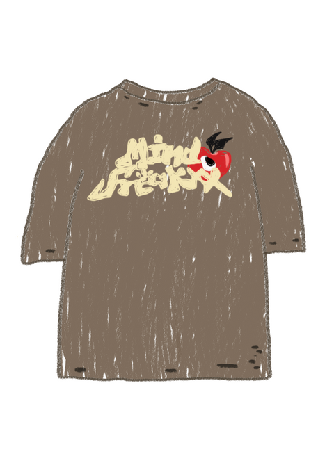 WANDER MORBI LOGO TEE (KHAKIS)