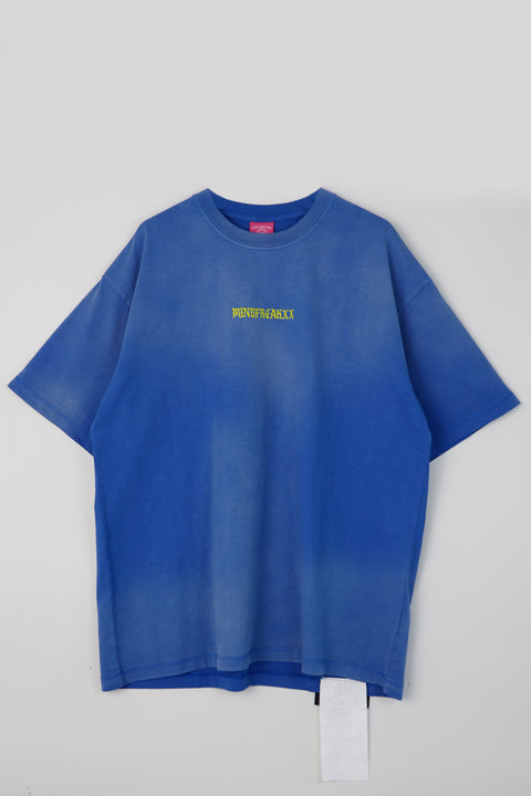 FREAKSTAR ESSENTIAL OVERSIZED TEE (STONE-WASHED BLUE)