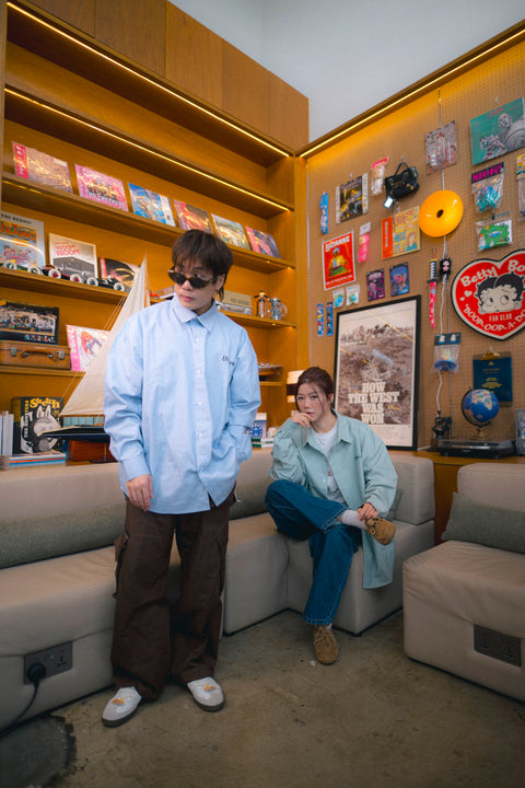 19+ RECORDS STRIPED UNIFORM