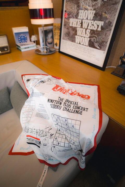19+ SUDOKU SILK BANDANA