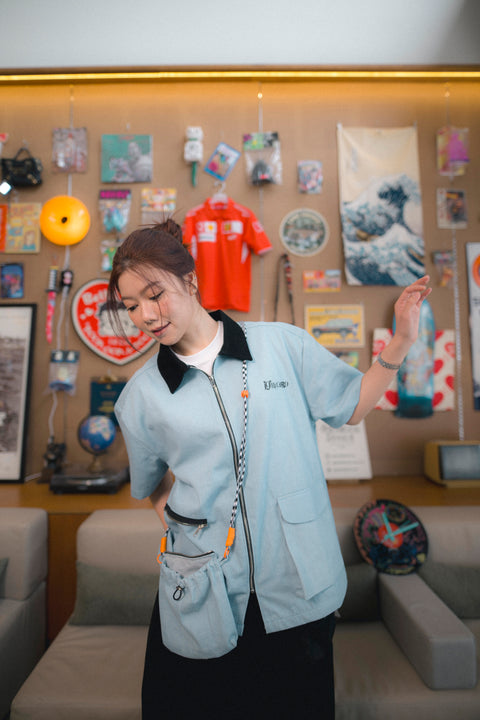 19+ DETACHABLE POCKET DENIM UNIFORM