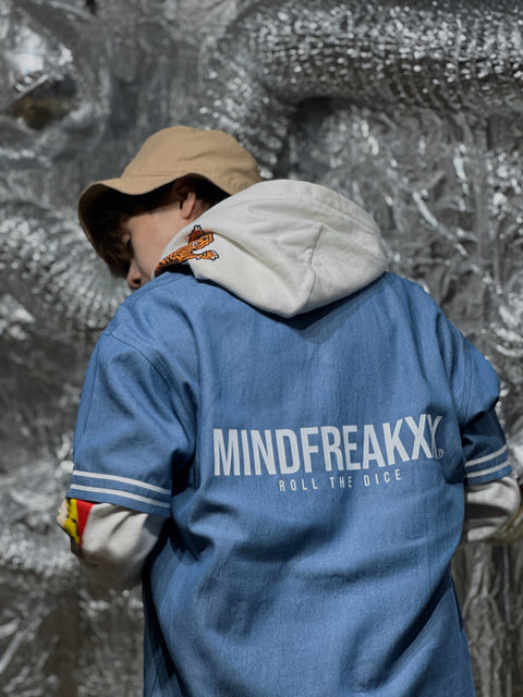 MINDFREAKXX BASEBALL JERSEY (CLOUDY)